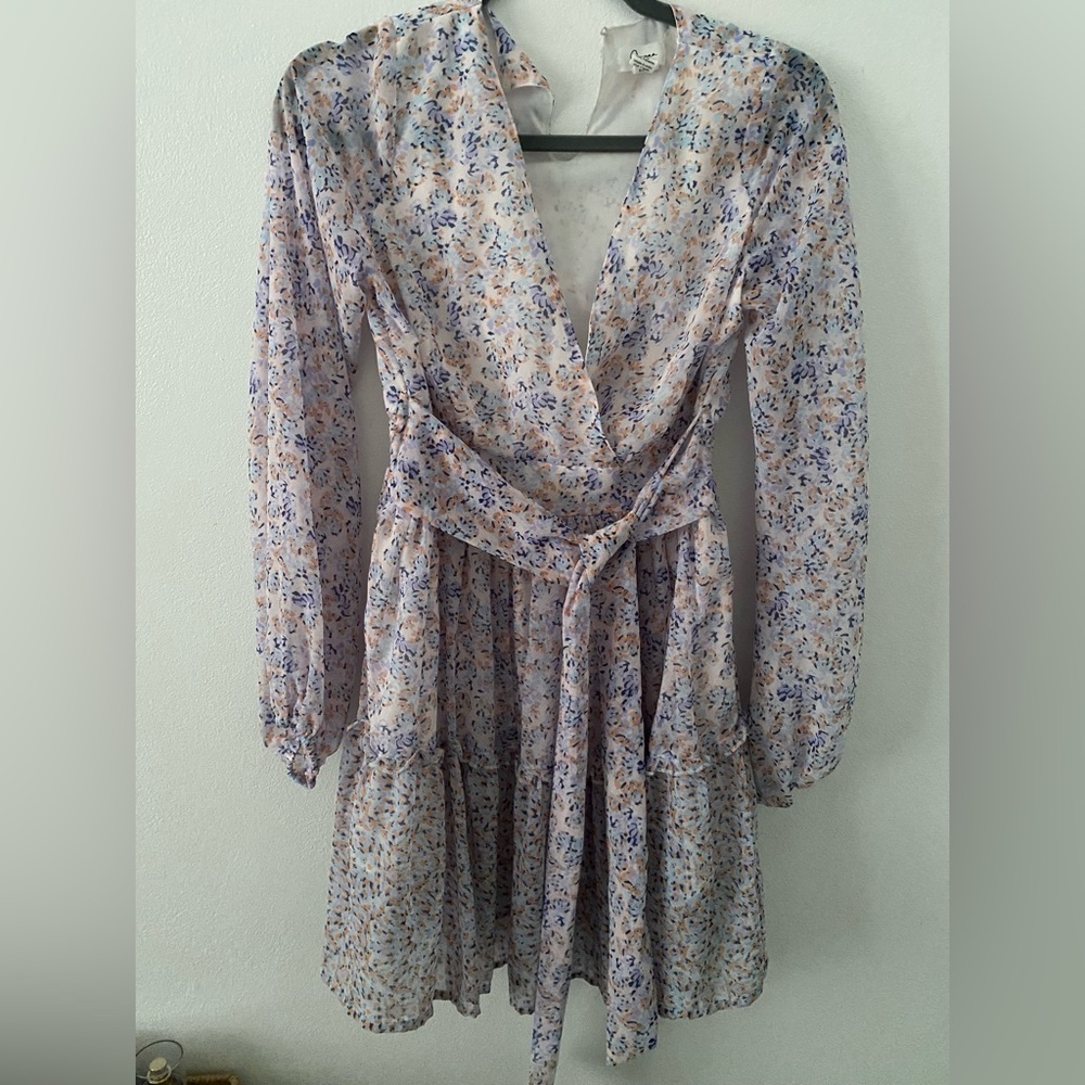 Floral Long Sleeve Dress
